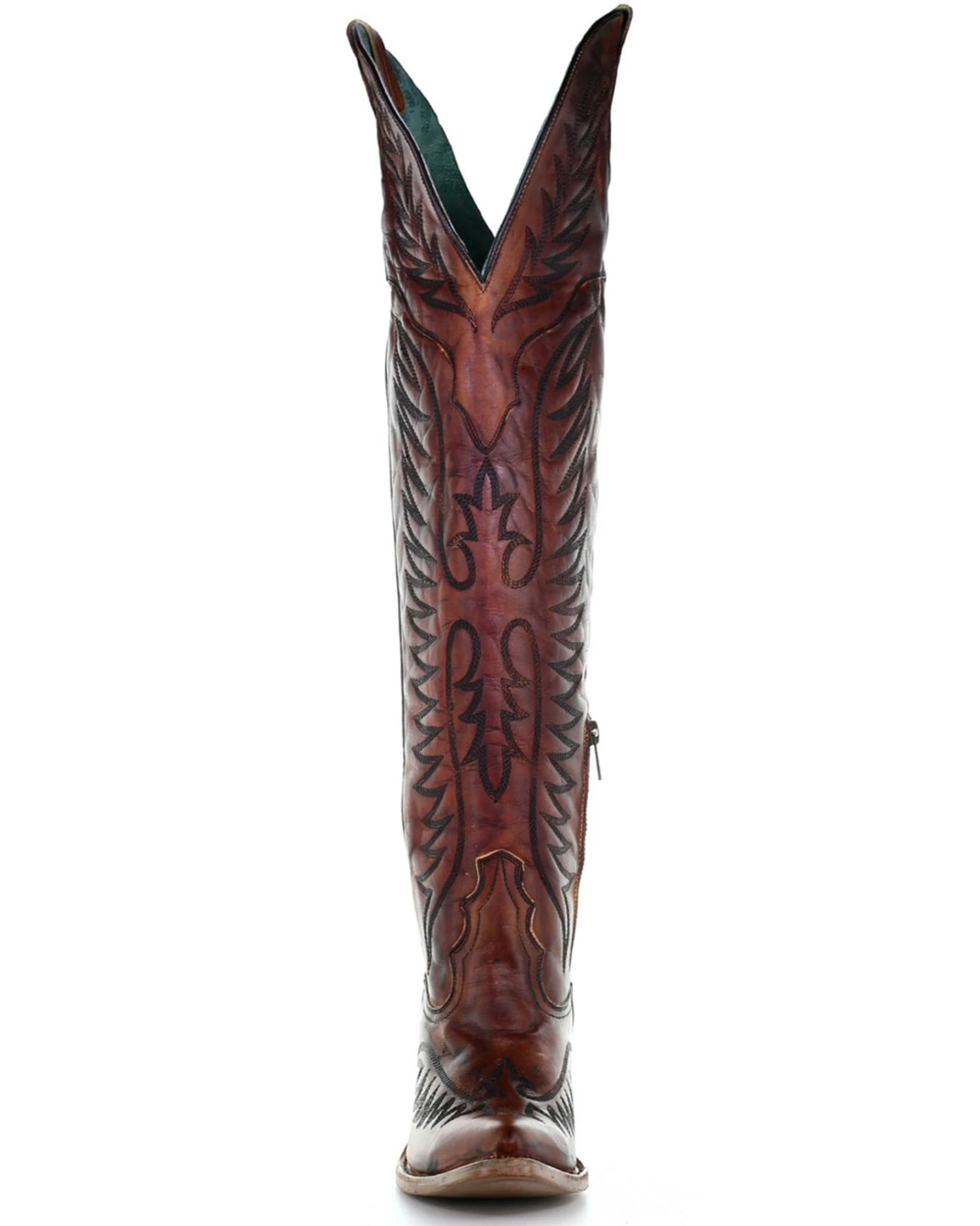 Corral Women's Leather Tall Western Boots - Pointed Toe 5 Corral Women's Leather Tall Western Boots - Pointed Toe - Image 5