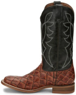 Nocona Men's Go Round Cognac Western Boots - Square Toe -Ariat || Corral || Dan Post Store 2000314222 200 P3