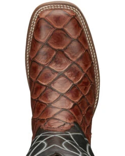 Nocona Men's Go Round Cognac Western Boots - Square Toe -Ariat || Corral || Dan Post Store 2000314222 200 P6
