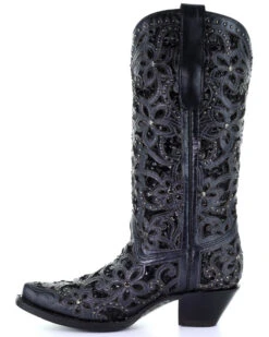 Corral Women's Inlay Embroidery Western Boots - Snip Toe -Ariat || Corral || Dan Post Store 2000315365 001 P3
