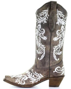 Corral Women's Glow Embroidered Western Boots - Snip Toe -Ariat || Corral || Dan Post Store 2000315366 200 P3