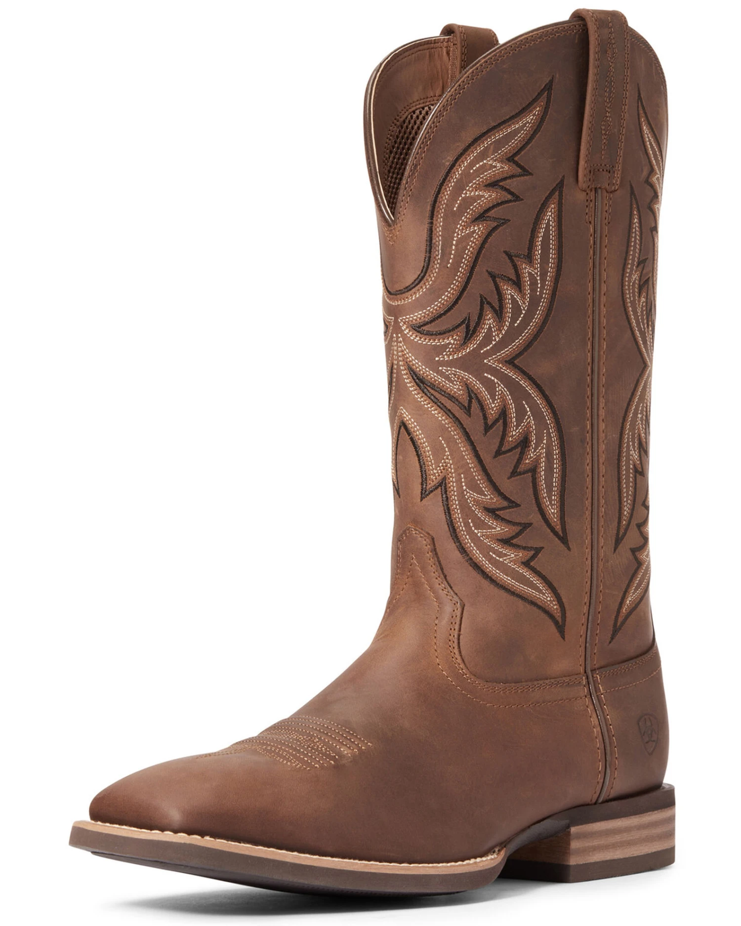 Ariat Men's Everlite Fast Time Western Performance Boots - Broad Square Toe 1 Ariat Men's Everlite Fast Time Western Performance Boots - Broad Square Toe