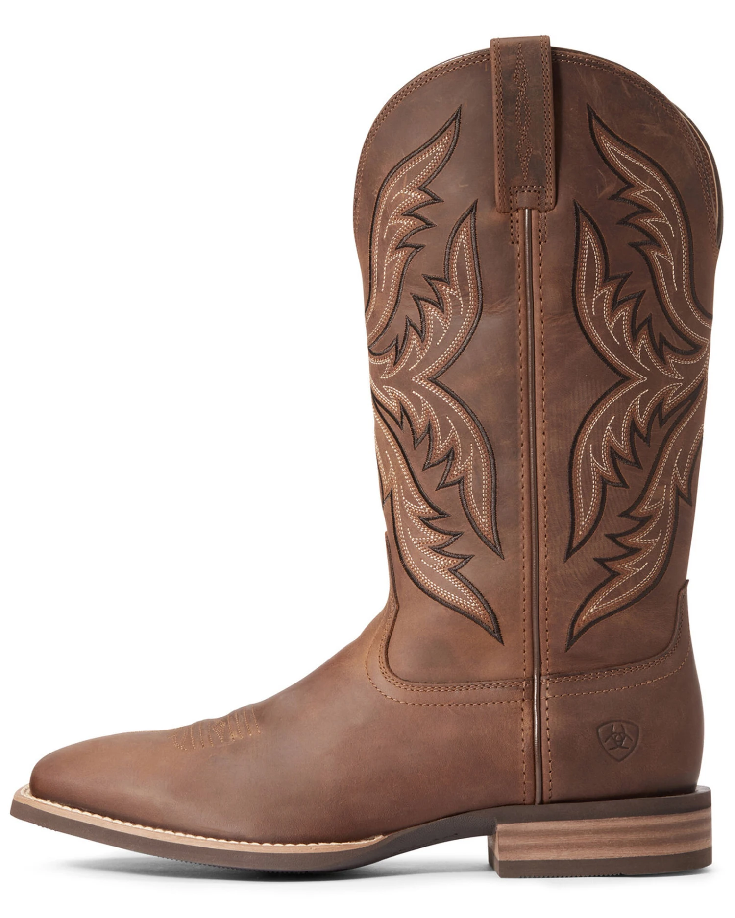 Ariat Men's Everlite Fast Time Western Performance Boots - Broad Square Toe 2 Ariat Men's Everlite Fast Time Western Performance Boots - Broad Square Toe - Image 2