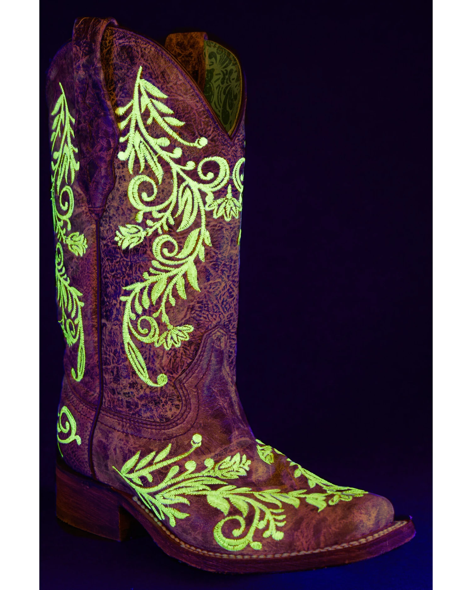 Corral Women's Glow Western Boots - Square Toe 1 Corral Women's Glow Western Boots - Square Toe