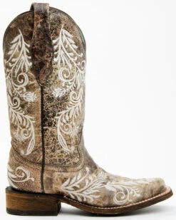 Corral Women's Glow Western Boots - Square Toe 7 Corral Women's Glow Western Boots - Square Toe -Ariat || Corral || Dan Post Store 2000332729 200 P3