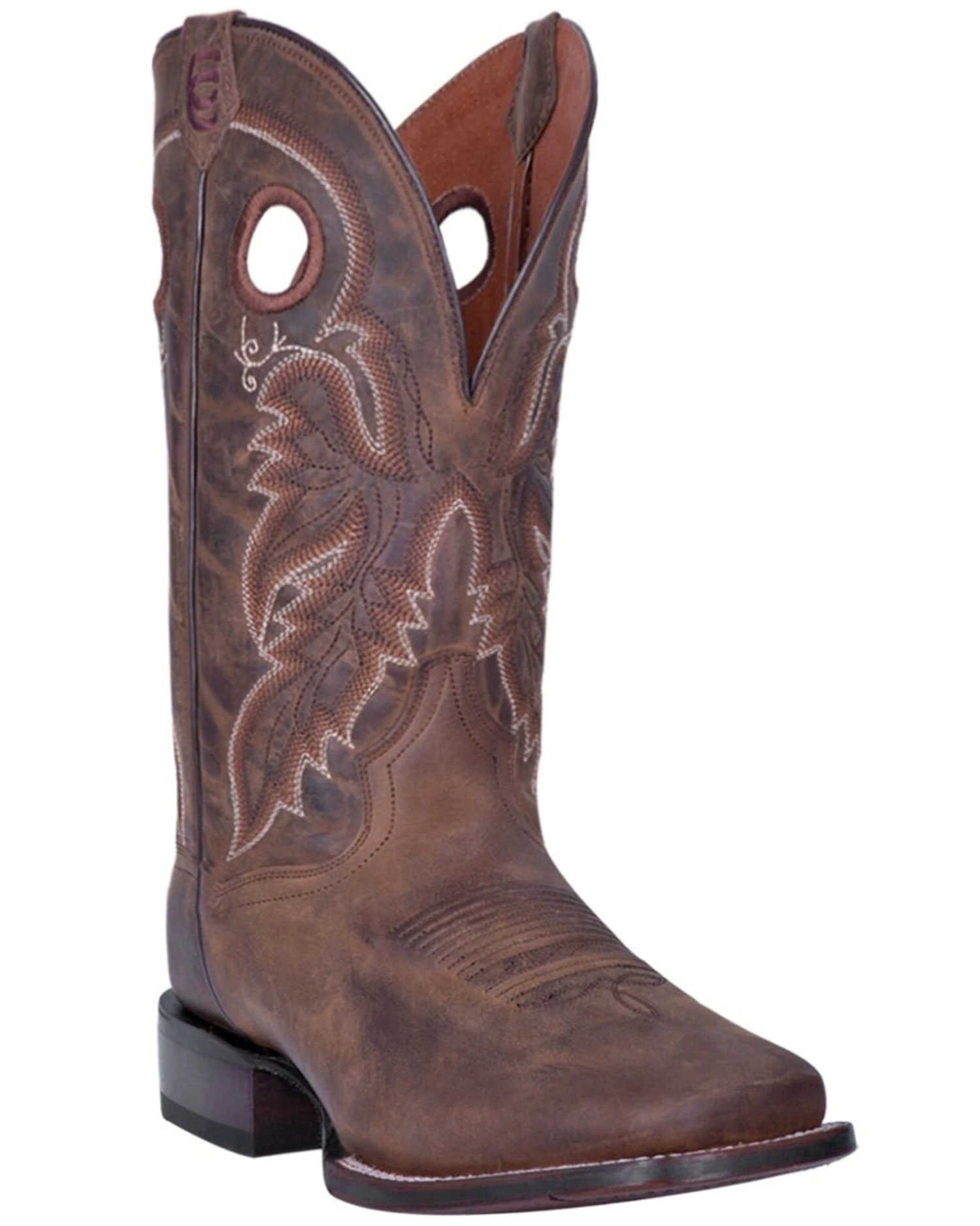 Dan Post Men's Abram Western Performance Boots - Broad Square Toe 1 Dan Post Men's Abram Western Performance Boots - Broad Square Toe