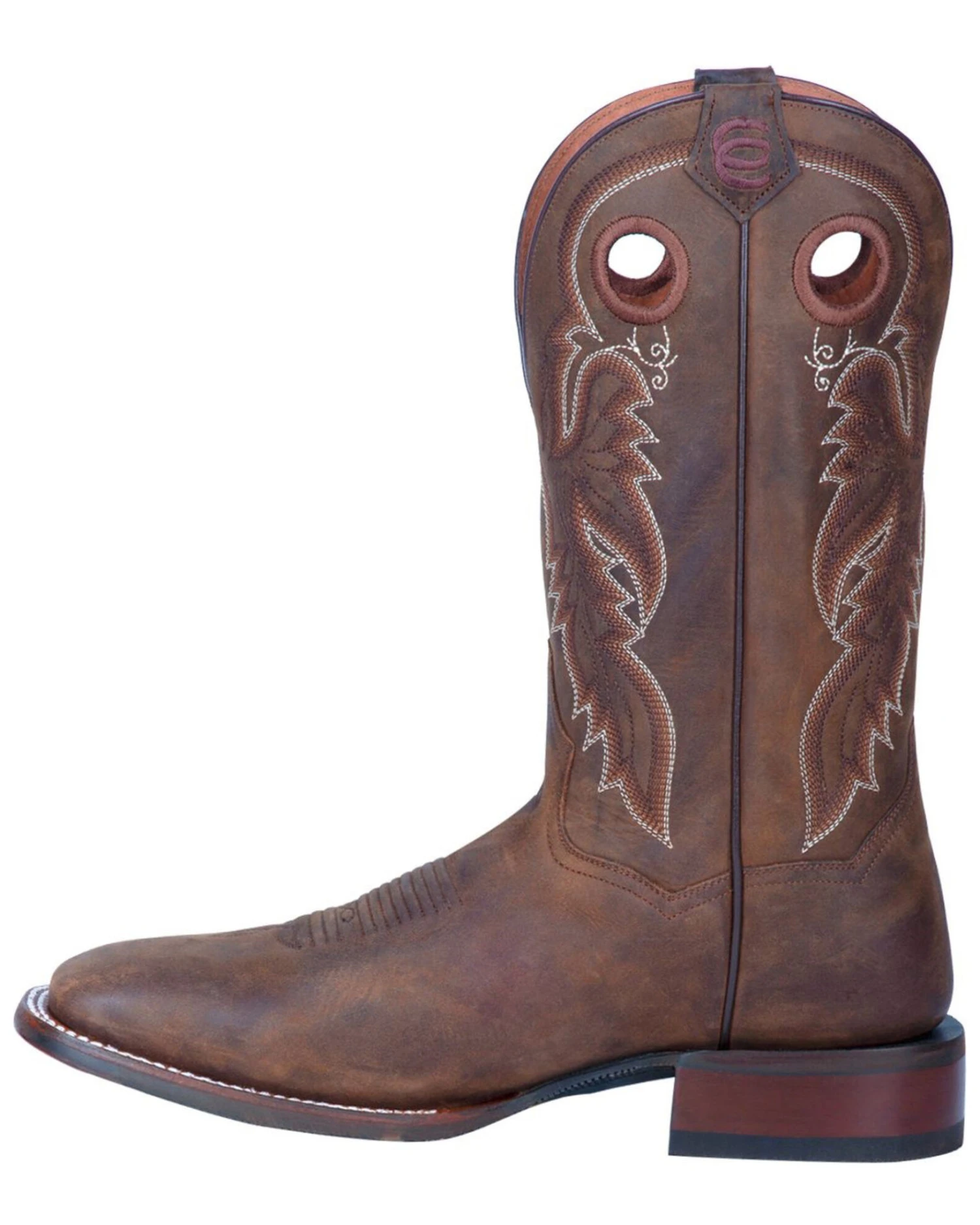 Dan Post Men's Abram Western Performance Boots - Broad Square Toe 3 Dan Post Men's Abram Western Performance Boots - Broad Square Toe - Image 3