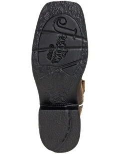 Justin Women's Mandra Chocolate Western Boots - Broad Square Toe -Ariat || Corral || Dan Post Store 2000335061 240 P7