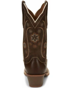 Justin Women's Jesse Brown Western Boots - Square Toe -Ariat || Corral || Dan Post Store 2000335066 200 P4