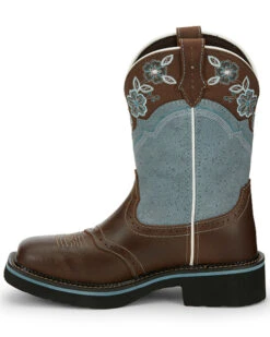 Justin Women's Starlina Western Boots - Broad Square Toe 9 Justin Women's Starlina Western Boots - Broad Square Toe -Ariat || Corral || Dan Post Store 2000335074 200 P3