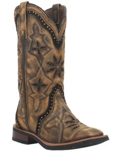 Laredo Women's Bouquet Western Performance Boots - Broad Square Toe