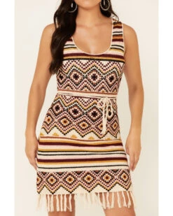 Idyllwind Women's Chilli Havana Nights Crochet Fringe Dress -Ariat || Corral || Dan Post Store 2000338282 641 P3