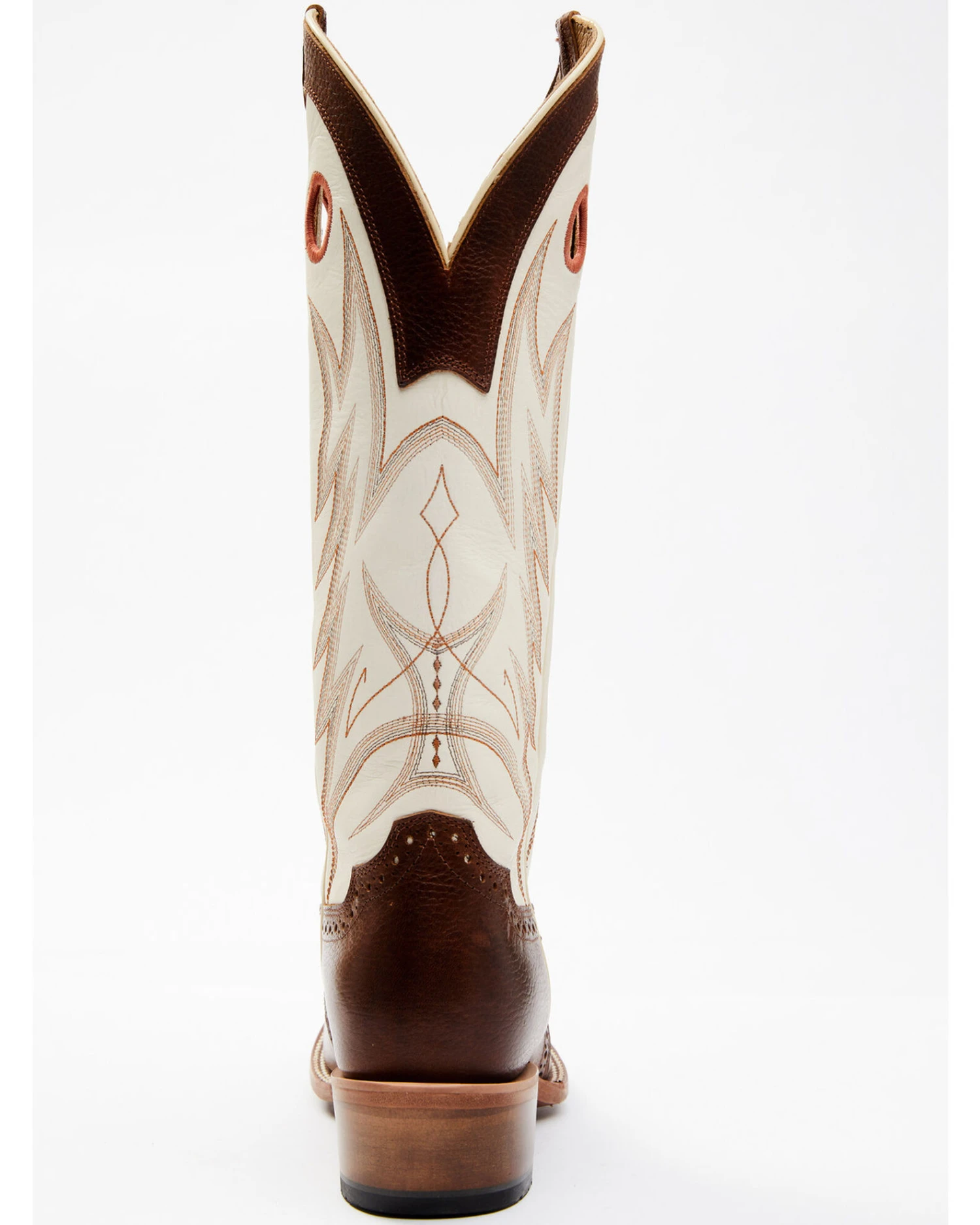 Blue Ranchwear Men's Buckaroo Western Boots - Broad Square Toe 5 Blue Ranchwear Men's Buckaroo Western Boots - Broad Square Toe - Image 5