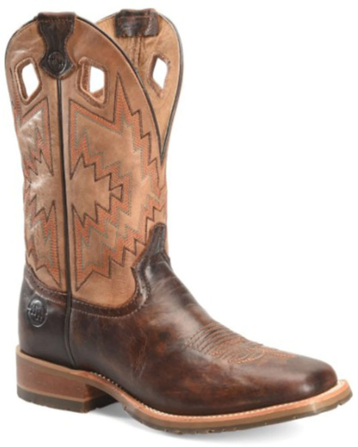 Double H Men's Winston Western Boots - Broad Square Toe 1 Double H Men's Winston Western Boots - Broad Square Toe