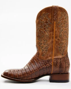 Cody James Men's Nuez Exotic Caiman Skin Western Boots - Broad Square Toe -Ariat || Corral || Dan Post Store 2000339810 280 P3