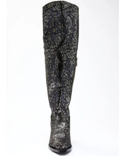 Dan Post Women's Black Snake Print Western Boots - Snip Toe -Ariat || Corral || Dan Post Store 2000340406 040 P3