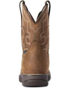 Ariat Women's Distressed Brown Anthem Shortie II H20 Full-Grain Western Boot - Square Toe  -Ariat || Corral || Dan Post Store 2000341139 200 P3