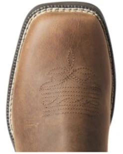 Ariat Women's Distressed Brown Anthem Shortie II H20 Full-Grain Western Boot - Square Toe  -Ariat || Corral || Dan Post Store 2000341139 200 P4