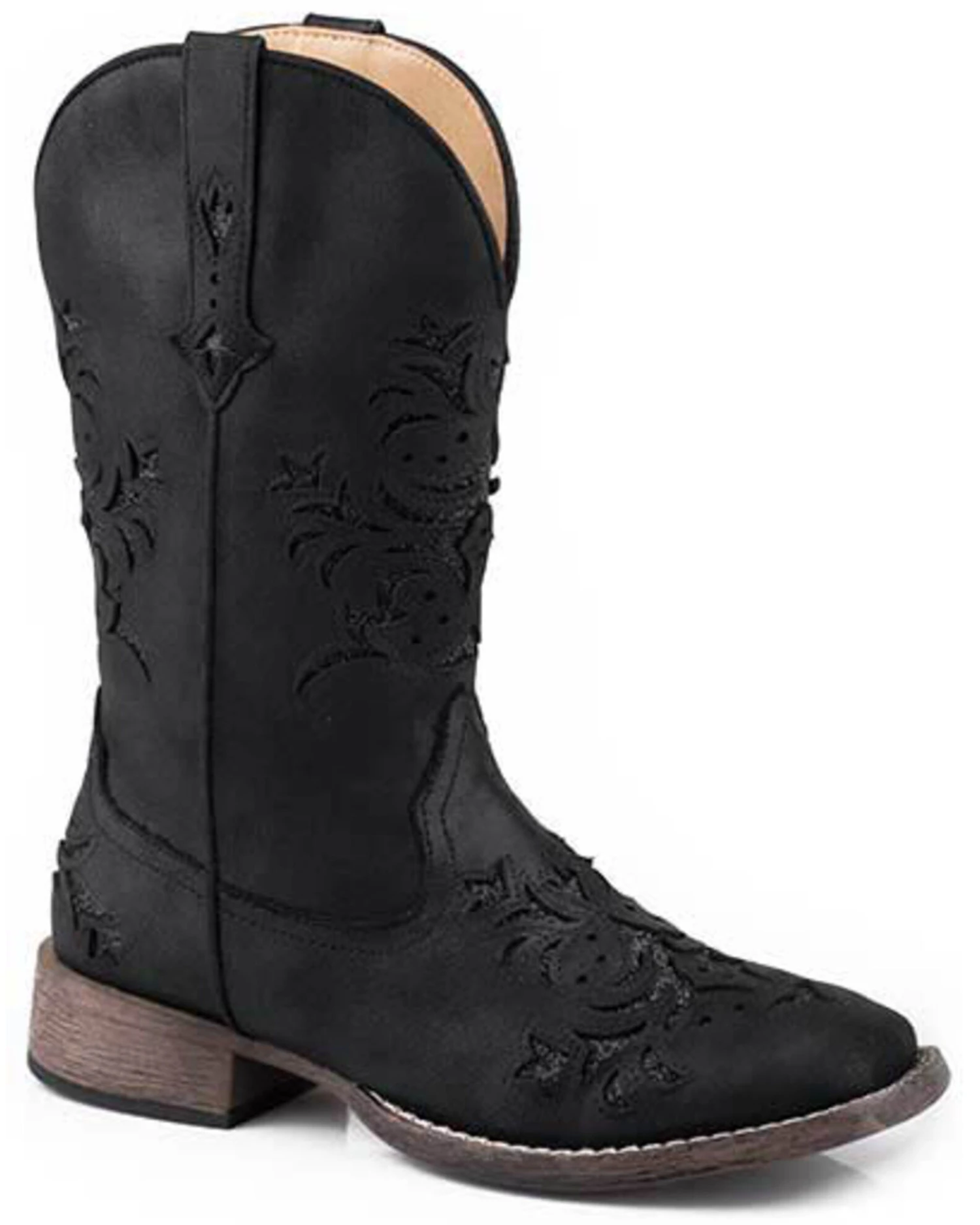Roper Women's Kennedy Western Boots - Square Toe 1 Roper Women's Kennedy Western Boots - Square Toe