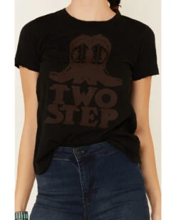 Bandit Women's Two Step Boots Short Sleeve Graphic Tee  -Ariat || Corral || Dan Post Store 2000341507 220 P3