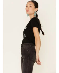 Bandit Brand Women's I Ain't Rich But Lord I'm Free Graphic Tee  -Ariat || Corral || Dan Post Store 2000341514 001 P4