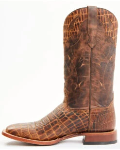Moonshine Spirit Men's Tully Croc Print Western Boots - Broad Square Toe -Ariat || Corral || Dan Post Store 2000343042 235 P3