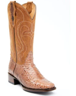 Shyanne Women's Geneva Exotic Snake Skin Western Boots - Square Toe