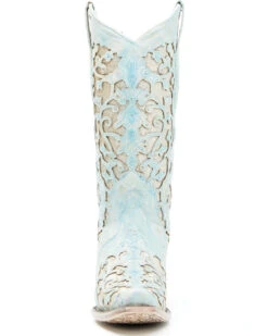 Corral Women's Glitter Inlay Western Boots - Snip Toe -Ariat || Corral || Dan Post Store 2000348271 450 P4