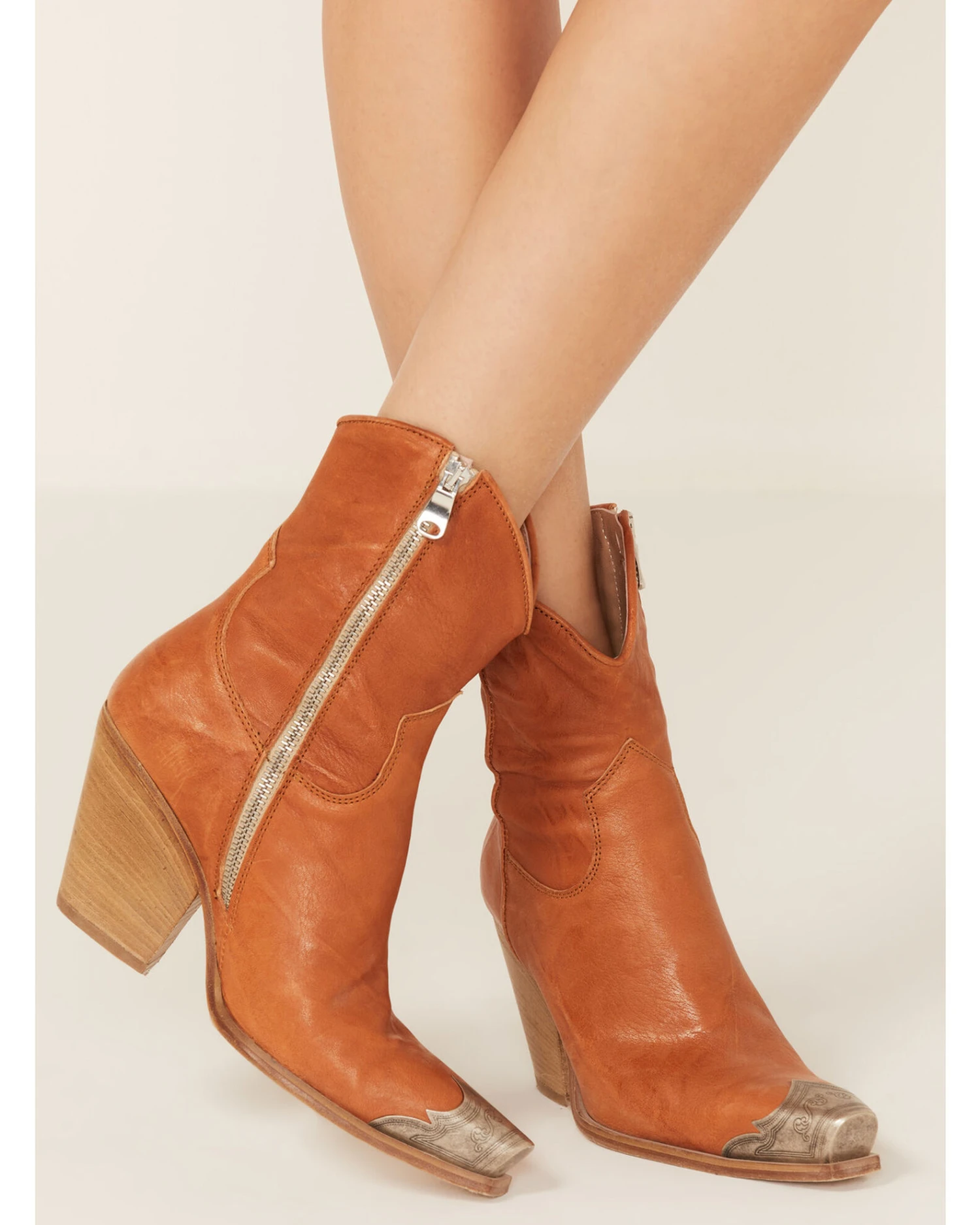 Free People Women's Brayden Fashion Booties - Snip Toe 1 Free People Women's Brayden Fashion Booties - Snip Toe