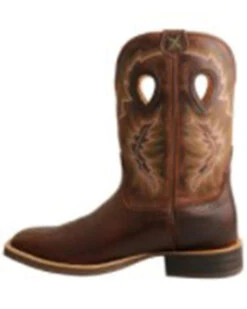 Twisted X Men's Brown Ruff Stock Western Boots - Square Toe -Ariat || Corral || Dan Post Store 2000350217 201 P3