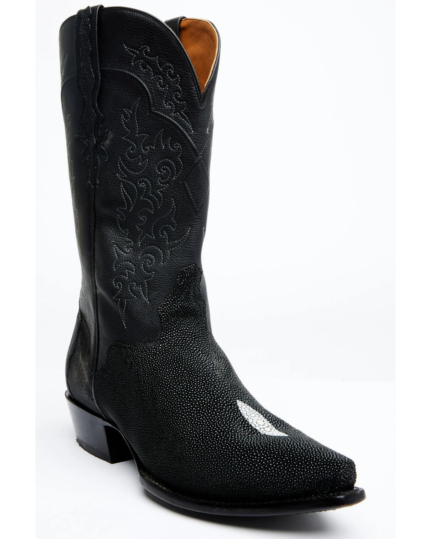 El Dorado Men's Exotic Stingray Skin Western Boots - Snip Toe 1 El Dorado Men's Exotic Stingray Skin Western Boots - Snip Toe
