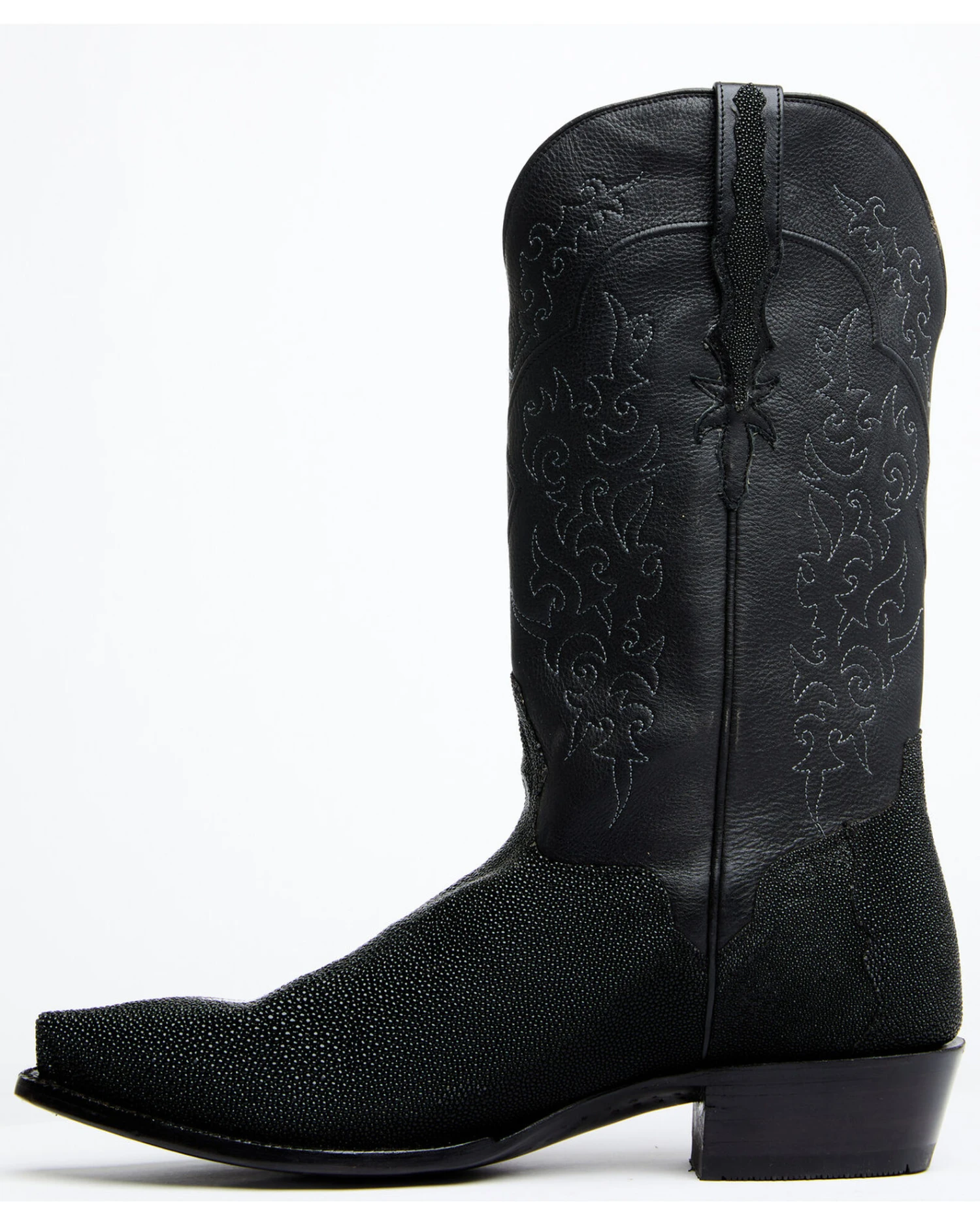El Dorado Men's Exotic Stingray Skin Western Boots - Snip Toe 3 El Dorado Men's Exotic Stingray Skin Western Boots - Snip Toe - Image 3