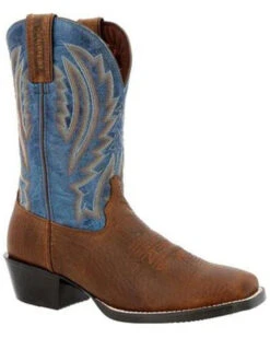 Durango Men's Westward Denim Western Performance Boots - Broad Square Toe