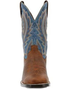 Durango Men's Westward Denim Western Performance Boots - Broad Square Toe -Ariat || Corral || Dan Post Store 2000350360 907 P4
