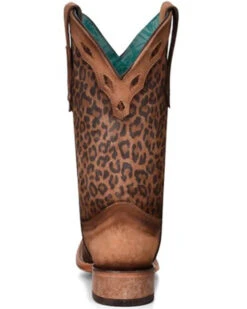 Corral Women's Leopard Print Western Boots - Square Toe -Ariat || Corral || Dan Post Store 2000351161 902 P4