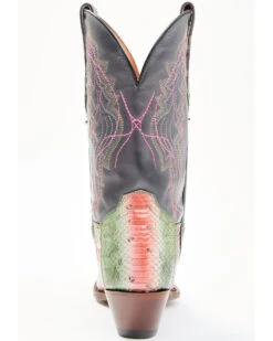 Dan Post Women's Exotic Watersnake Skin Western Boots - Square Toe -Ariat || Corral || Dan Post Store 2000352667 300 P5