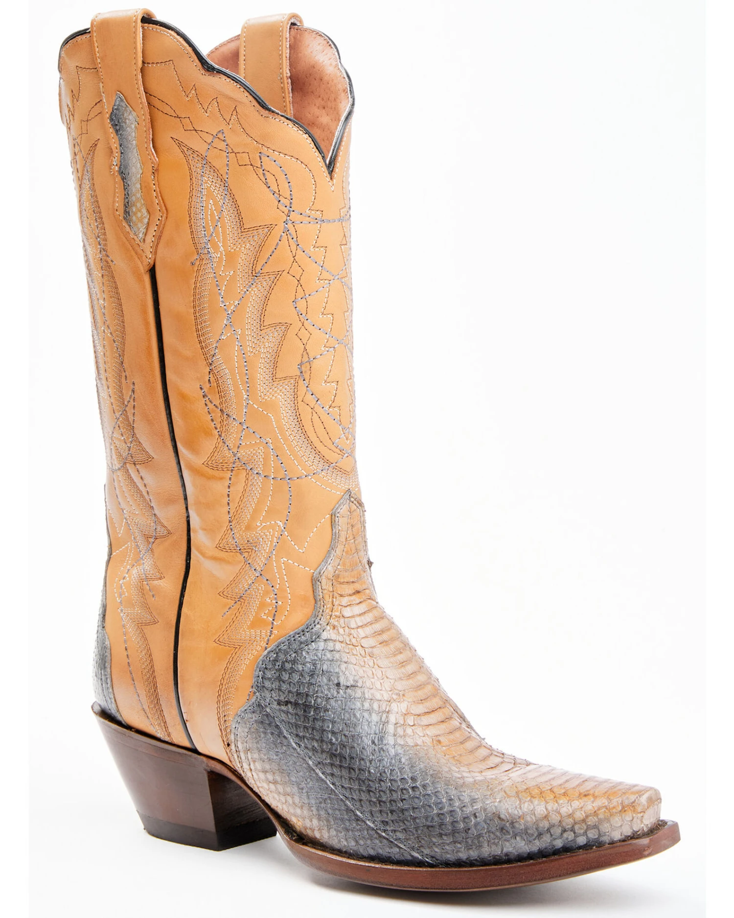 Dan Post Women's Zacatecas Exotic Watersnake Western Boots - Snip Toe 1 Dan Post Women's Zacatecas Exotic Watersnake Western Boots - Snip Toe