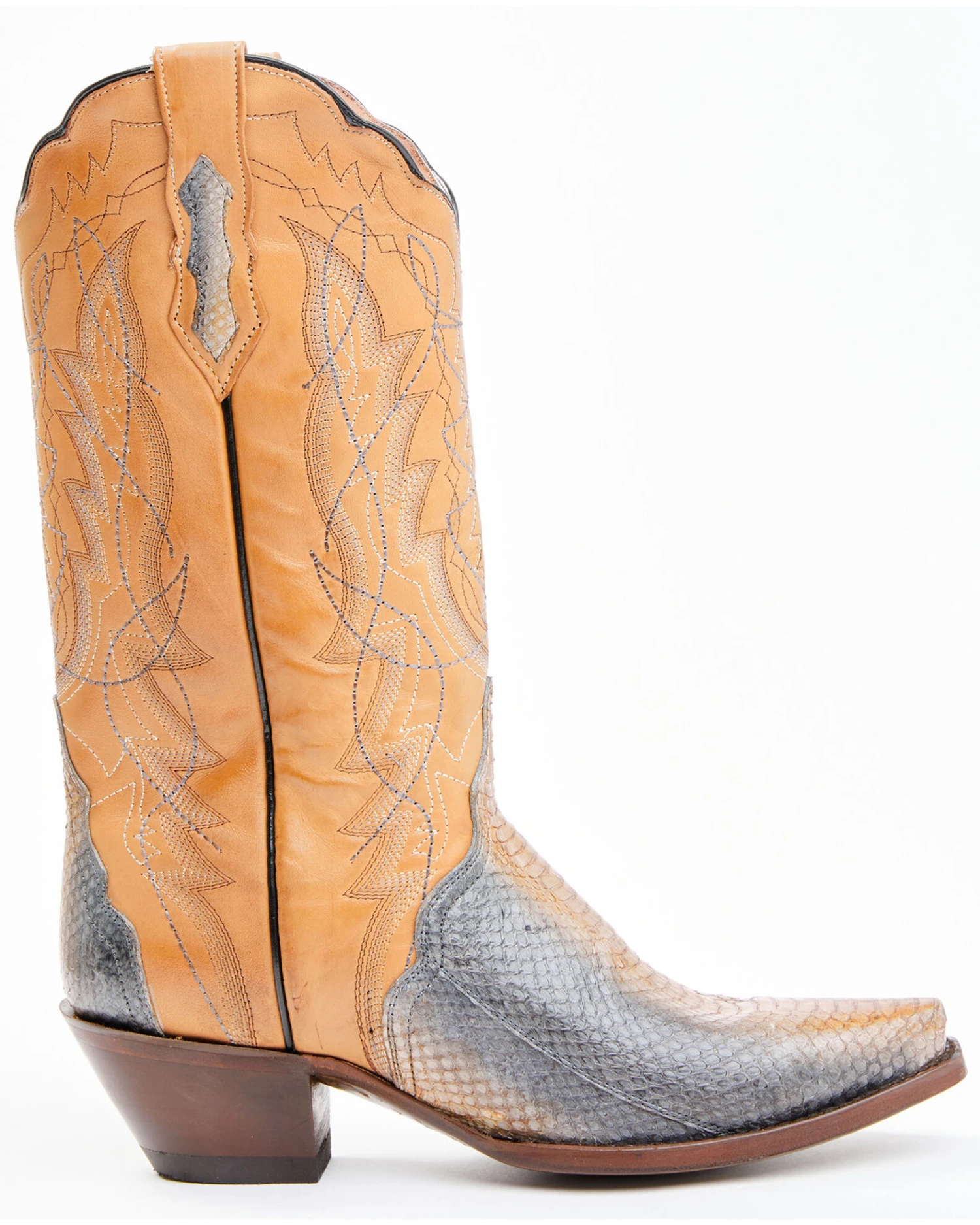 Dan Post Women's Zacatecas Exotic Watersnake Western Boots - Snip Toe 2 Dan Post Women's Zacatecas Exotic Watersnake Western Boots - Snip Toe - Image 2