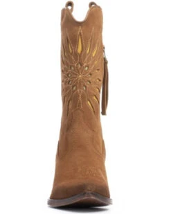 Golo Women's Contrasting Inlaid Sun Western Boots - Pointed Toe 6 Golo Women's Contrasting Inlaid Sun Western Boots - Pointed Toe -Ariat || Corral || Dan Post Store 2000354872 290 P3