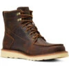 Ariat Men's Recon Lace Barn Brown Full-Grain Casual Wedge Boot - Round Toe 