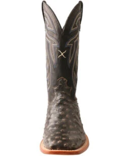 Twisted X Twistex X Men's Ruff Stock Fill-Quill Ostrich Vamp Exotic Western Boot - Broad Square Toe  -Ariat || Corral || Dan Post Store 2000356675 001 P4