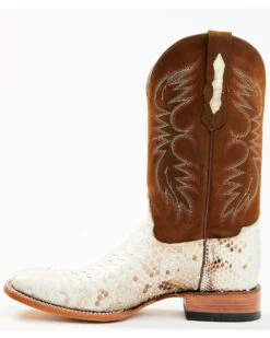 Cody James Men's Bone Python Exotic Western Boot - Broad Square Toe 9 Cody James Men's Bone Python Exotic Western Boot - Broad Square Toe -Ariat || Corral || Dan Post Store 2000356761 200 P3
