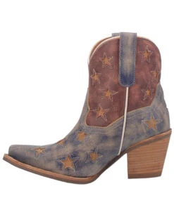 Dingo Women's Liberty Western Booties - Snip Toe 9 Dingo Women's Liberty Western Booties - Snip Toe -Ariat || Corral || Dan Post Store 2000356798 400 P3