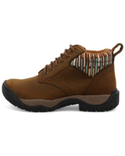 Twisted X Women's 4" All Around Lace-Up Hiking Multi Brown Work Boot - Round Toe  -Ariat || Corral || Dan Post Store 2000356831 200 P3