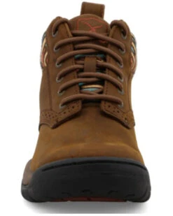 Twisted X Women's 4" All Around Lace-Up Hiking Multi Brown Work Boot - Round Toe  -Ariat || Corral || Dan Post Store 2000356831 200 P4