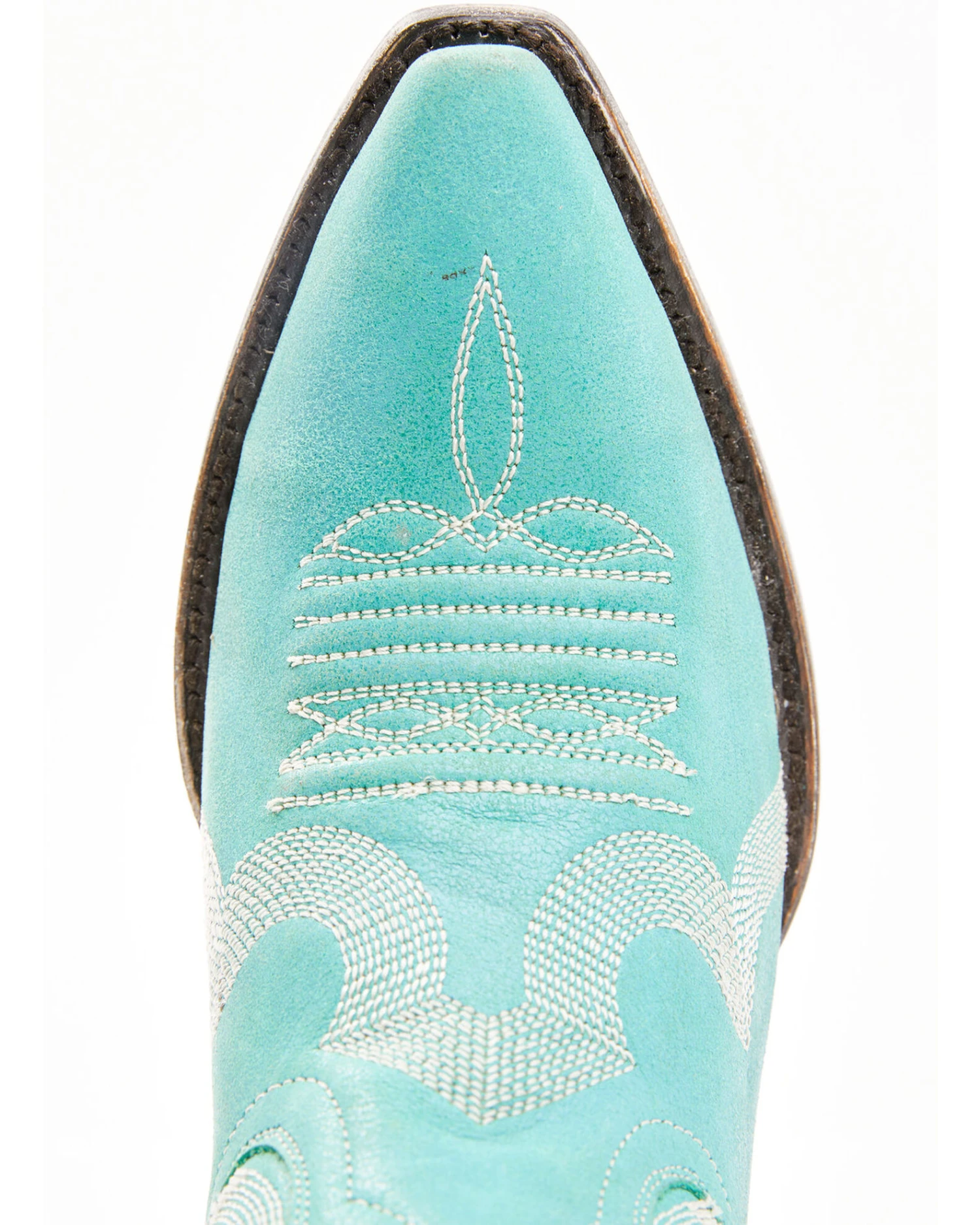 Caborca Silver By Liberty Black Women's Helga Stitch Western Boots - Snip Toe 6 Caborca Silver By Liberty Black Women's Helga Stitch Western Boots - Snip Toe - Image 6