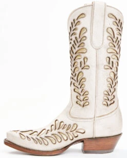 Caborca Silver By Liberty Black Women's Ely Inlay Western Boots - Snip Toe -Ariat || Corral || Dan Post Store 2000357745 103 P3