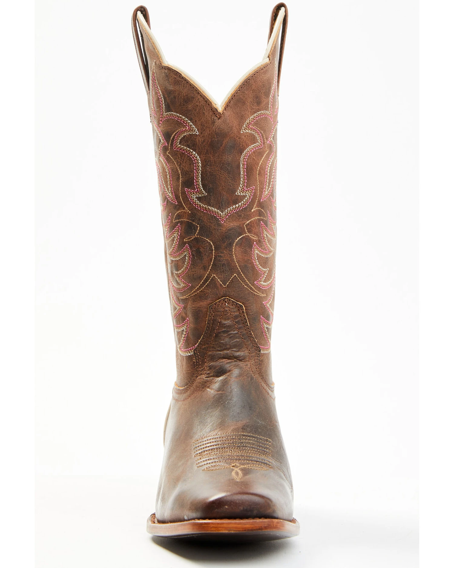 Shyanne Women's Cassidy Spice Combo Leather Western Boots - Square Toe 4 Shyanne Women's Cassidy Spice Combo Leather Western Boots - Square Toe - Image 4