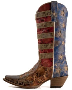 Dan Post Women's Stars & Stripes Western Boots - Snip Toe -Ariat || Corral || Dan Post Store 2000358662 942 P3