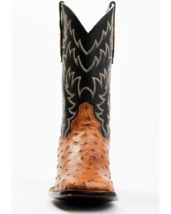 Cody James Men's Full Quill Cognac Ostrich Exotic Western Boots - Broad Square Toe  -Ariat || Corral || Dan Post Store 2000359772 001 P4